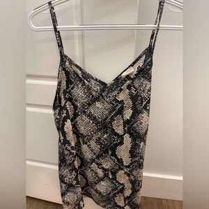 Bibi camisole top snake print